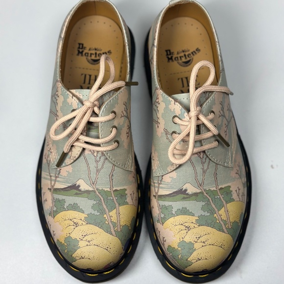 Dr. Martens x The Met 1461 Fuji leather shoes NWOT - Picture 3 of 9